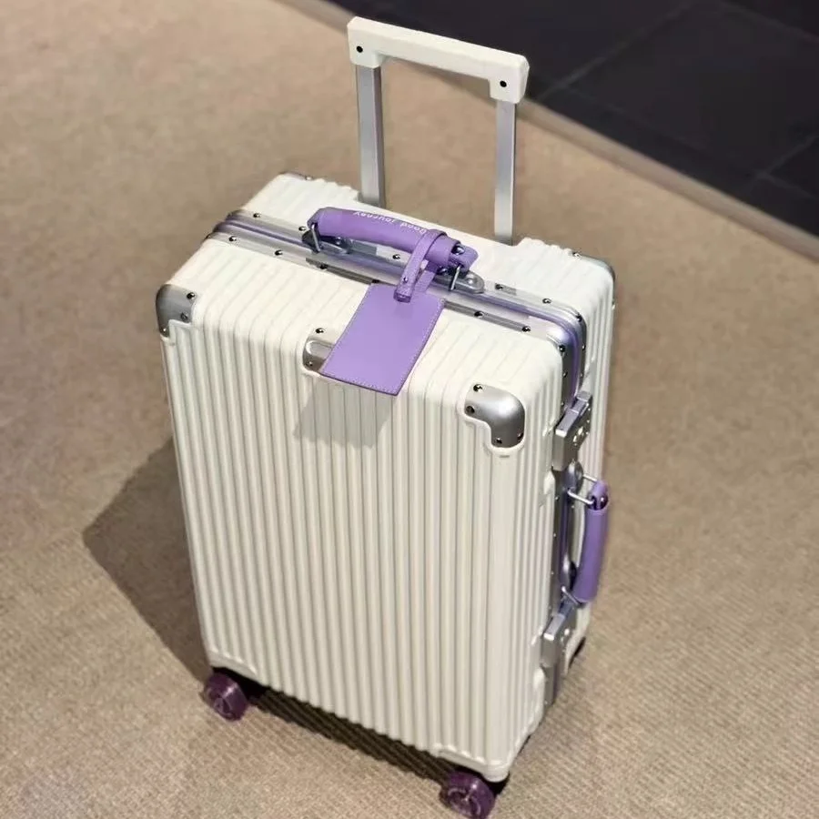 Aluminum Frame with Colorful S - огляд і ціна Aluminum Frame Carry On Luggage