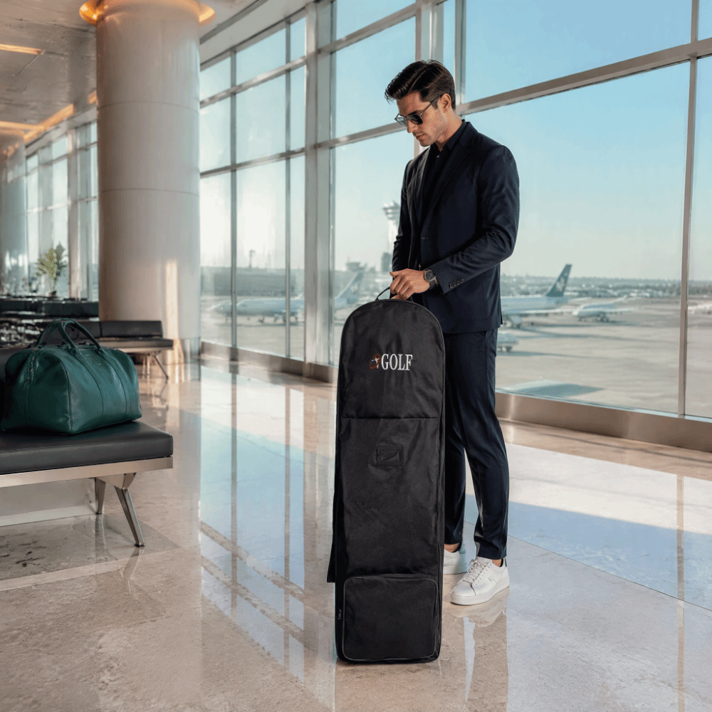 Black Golf Travel Bag Foldable - огляд і ціна Foldable Rolling Luggage Bag