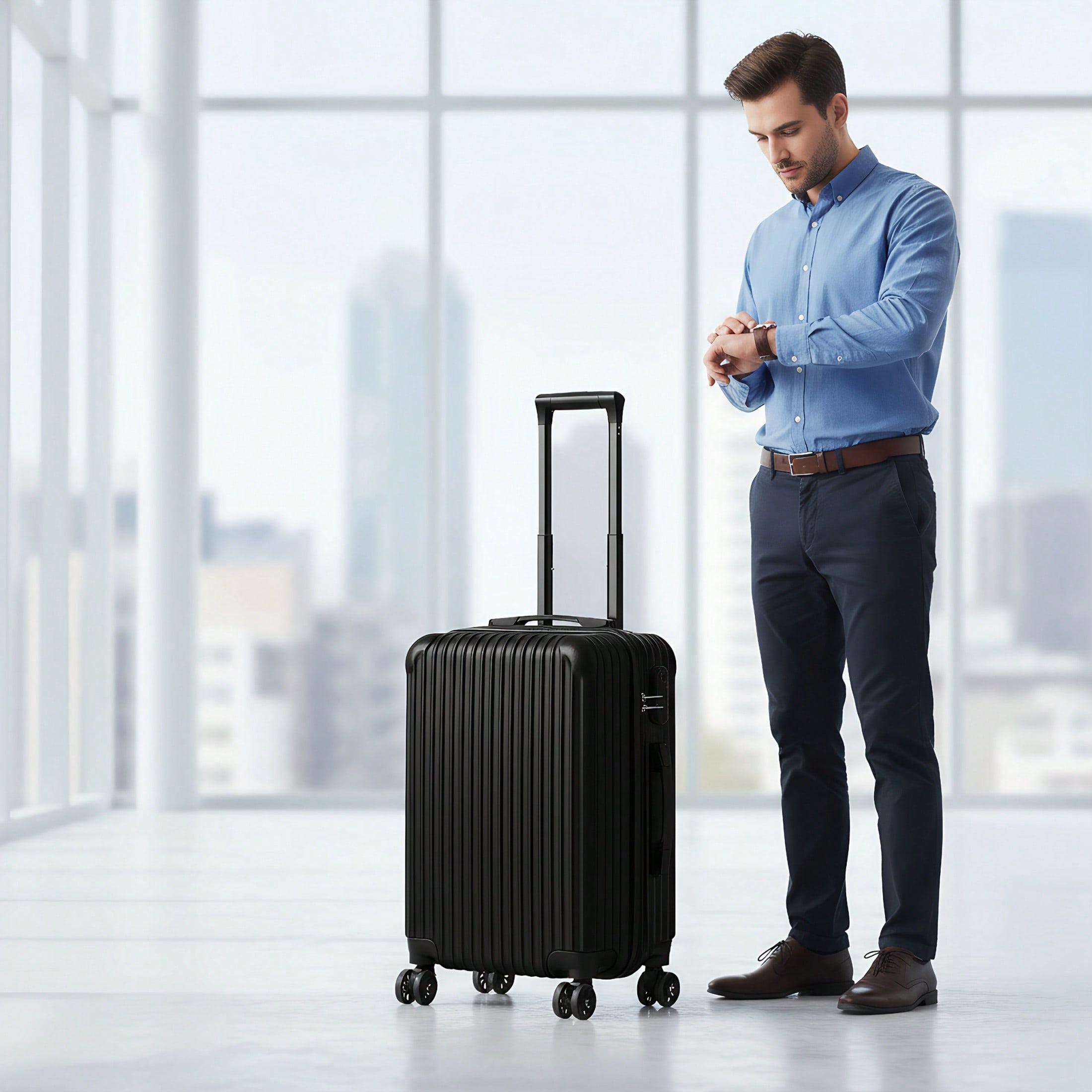 20‑Inch Hard‑Shell Carry‑On Lu - огляд і ціна Spinner Wheel Rolling Suitcase 20 Inch