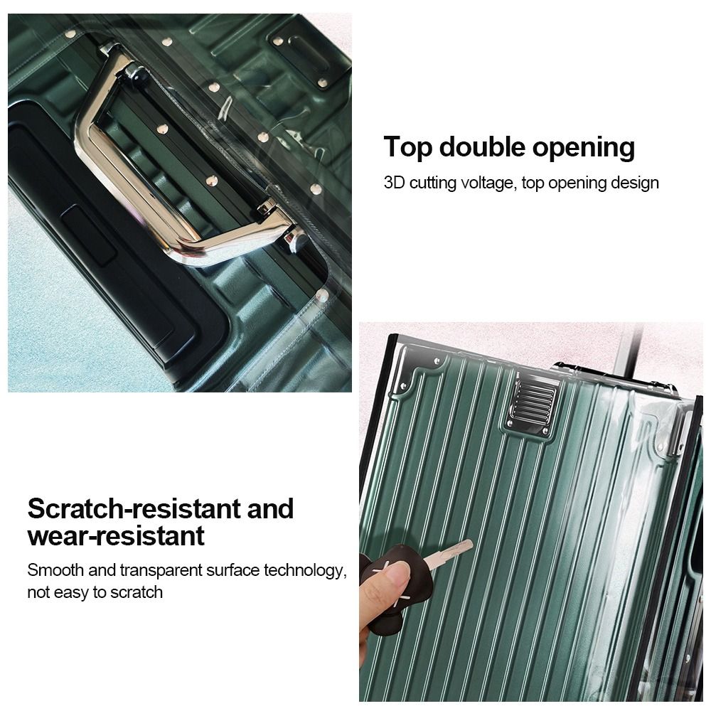 Durable Full Transparent Lugga - огляд і ціна Luggage Protective Cover Transparent