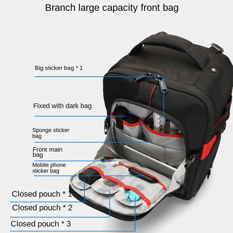 Trolley Photography Backpack P - огляд і ціна Foldable Rolling Luggage Bag