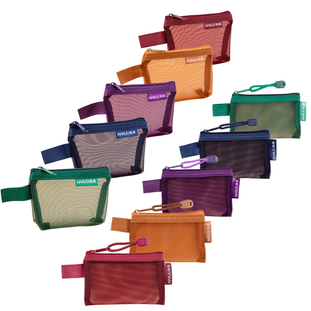 Portable Mesh Fabric Travel Gr - огляд і ціна Wallets